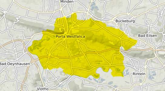 Immobilienpreisekarte Porta Westfalica